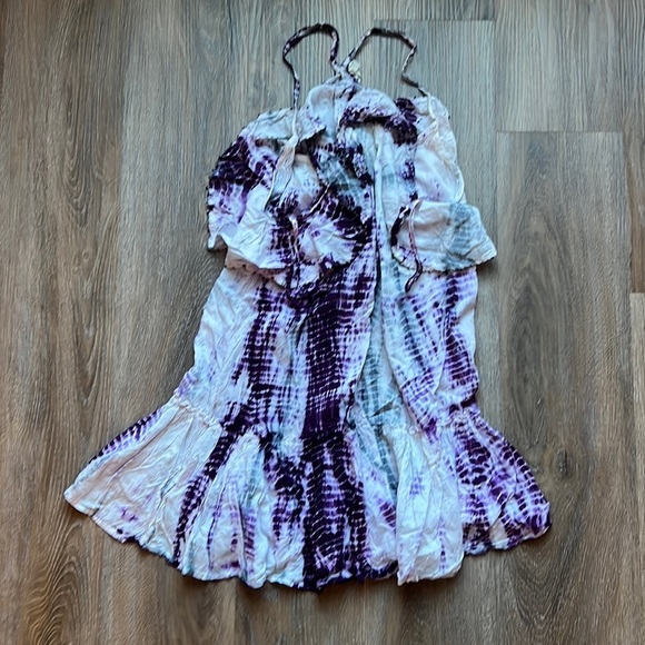 free people tye dye top size small - Picture 3 of 4